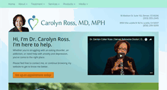 Desktop Screenshot of carolynrossmd.com